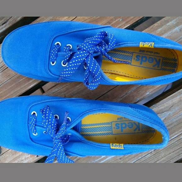 Royal Blue Keds Size 8.5 US 6 UK 38.5 EU - Picture 5 of 5